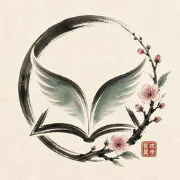 桃李智翼水墨书翼标志